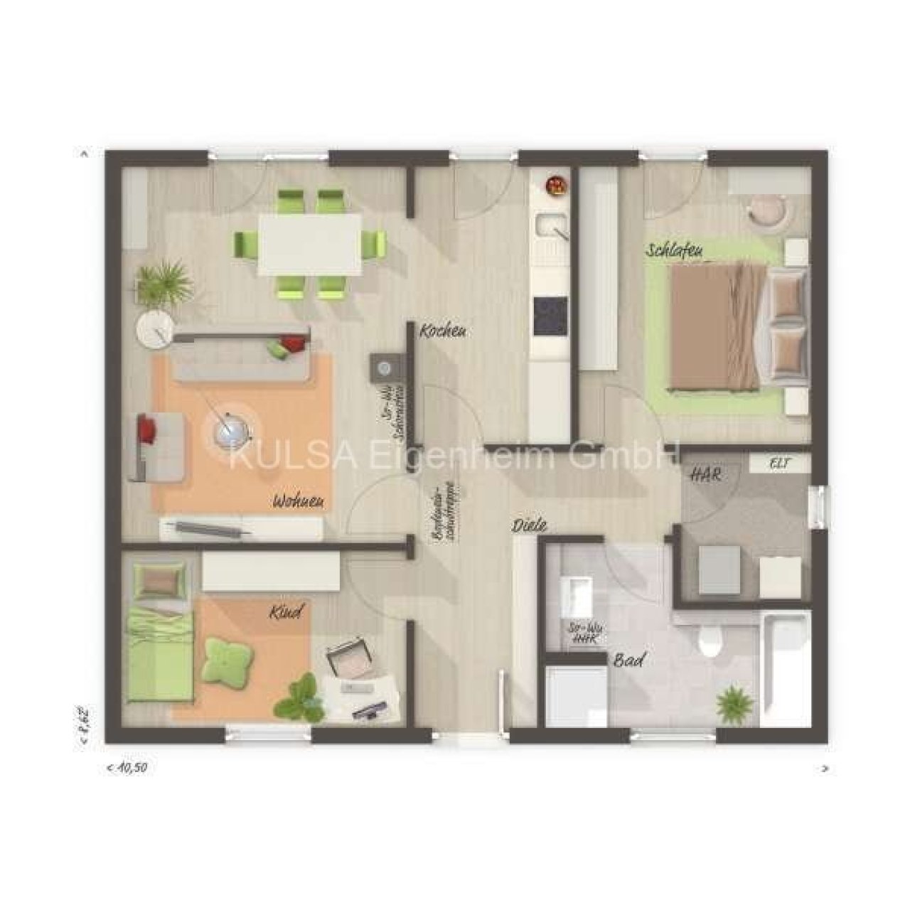Standardgrundriss Standardgrundriss