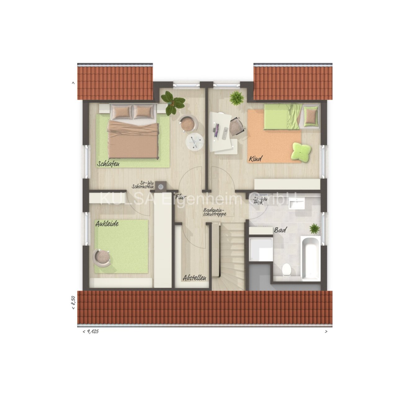 Grundrissvariante Grundrissvariante